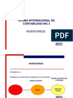 NIC 2 Inventarios: costos, medición y casos prácticos