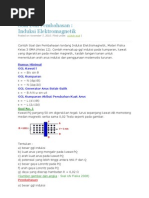 Soal Dan Pembahasan Induksi Elektromagnetik