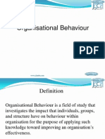 Organisational Behaviour