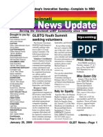 GLBT News UPDATE Jan 20 09 E.mailer