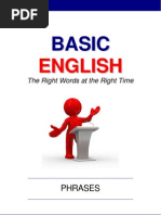 Basic English Phrases
