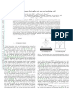 Induced-Charge Electrophoresis Near An Insulating Wall