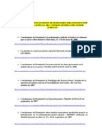 Conclusiones Grupo CGPJ