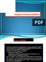 Chapter 6 -- Analysis of Variance (ANOVA)