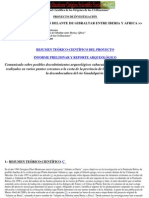 Proyecto de Investigación "Tartessos-Atlantis Delante de Gibraltar Entre Iberia y Africa"