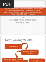 Download Penerapan Model Pembelajaran Kooperatif Tipe Rotating Trio Exchange by randrasubiksa SN109433831 doc pdf