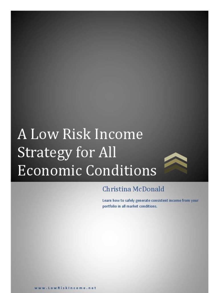 Low Risk Income Strategy v3.0 | PDF | Put Option | Option (Finance)