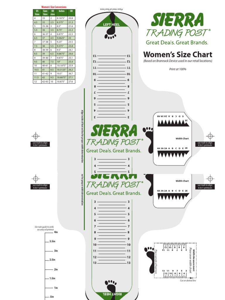 Printable Brannock Device