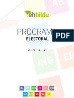 EH Bildu Programa-electoral 2012