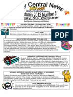 Newsletter 2012 - Number 5