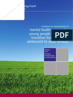 Guidance For Commissioners of Mental Health Services For Young People Making The Transition From Child and Adolescent To Adult Services