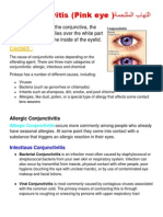 Eye & Ear - Eye - Conjunctivitis - PharmaPedia - PharmaGates