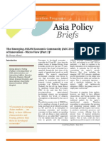 Part II - The Emerging ASEAN Economic Community (AEC 2015) and The Challenge of Innovation - Part 2 (George Abonyi, June 2012)