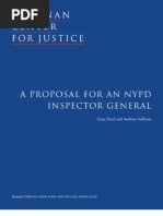 Download A Proposal for an NYPD Inspector General by The Brennan Center for Justice SN109485893 doc pdf