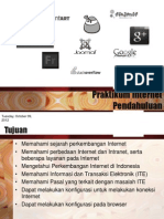 Praktikum Internet - Pendahuluan