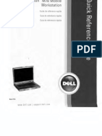 Dell M70 Quick Reference Guide