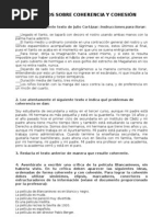 Coherencia y Cohesión
