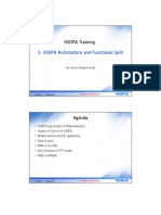 HSDPA Architecture and Functinal Split