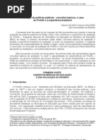 Avaliação de políticas públicas