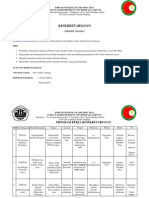 Program Kerja Bidang Kesektariatan 2012-2013