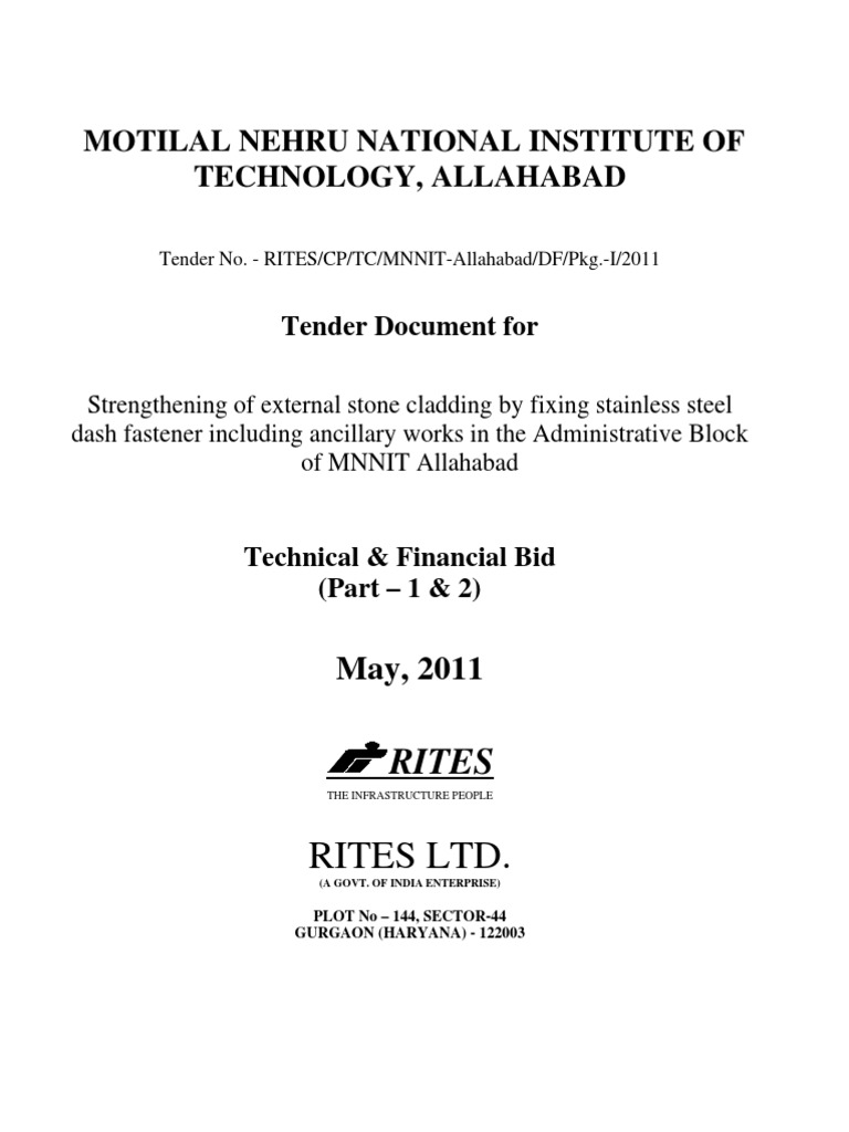 Dash Fastners Tender Document | PDF | Revenue | Signature
