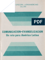 Celam - Comunicacion y Evangelizacion Un Reto Para America Latina