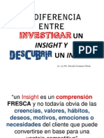 La Diferencia Entre Investigar Un Insight y Descubrir Un Insight