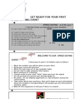 Speed Dating Event Final Task Eoi
