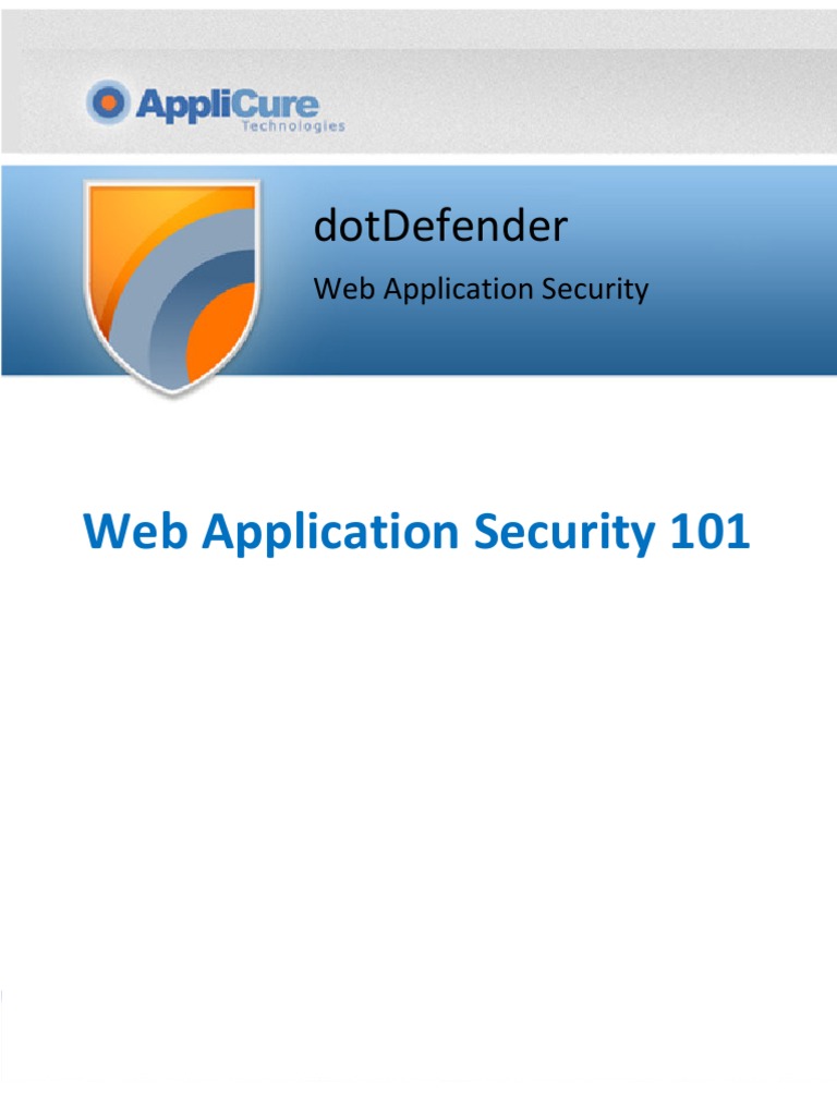 Web Application Security Overview | PDF