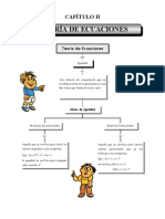 Ecuaciones de primer grado y sus conceptos fundamentales