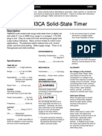 h 3 CA Timer Setup Instructions