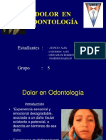 Dolor en Odontologia (Powerpoint)