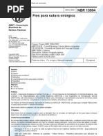 Nbr 13904 - Fios Para Sutura Cirurgica