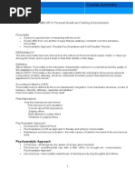 MBA HR 01 - Personal Training Growth and Developement - MTU