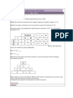 (Don't Use A Calculator) : Print Pre Test