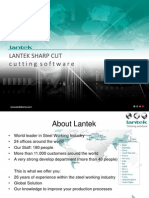 Lantek Sharp Cut Cutting Software