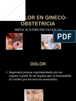 El Dolor en Gineco-obstetricia