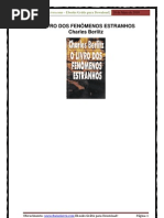 O Livro dos Fenômenos Estranhos - Charles Berlitz