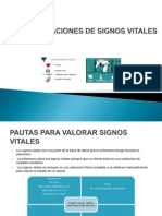 Alteraciones de Signos Vitales y Sus Causas