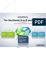 Kompass Presentation on B2B search Engine