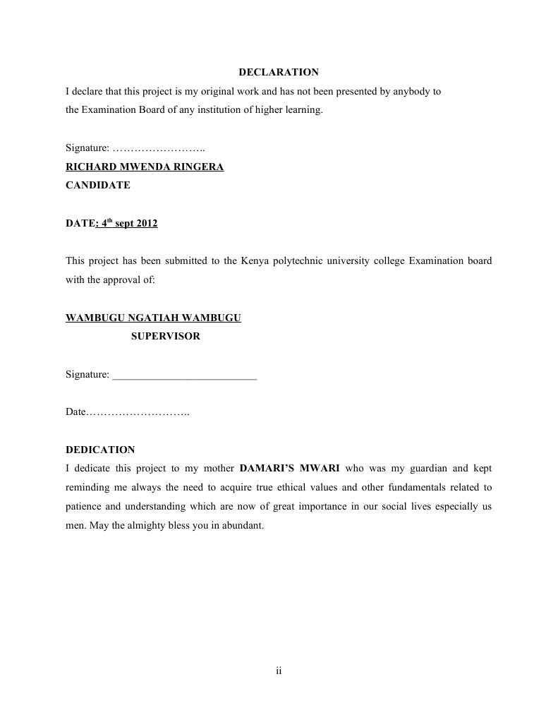 Declaration PDF Sole Proprietorship Business