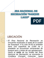 ÁREA NACIONAL DE RECREACIÓN