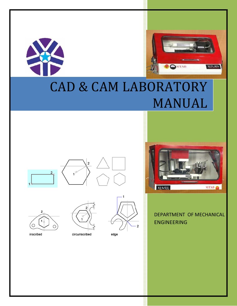 Cadcam Lab Manual | PDF | Computers