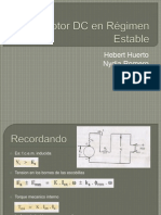 Motor DC en Régimen Estable
