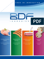 Transglutaminase and Alginates Products by BDF Natural Ingredients