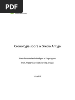Cronologia sobre a Grécia Antiga