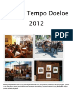 Malang Tempo Doeloe 2012