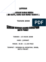 Laporan Program Ramah Mesra 2008