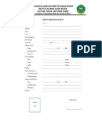 Format Biodata Mahasantri