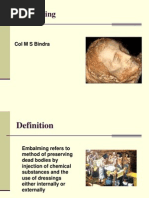 EMBALMING Techniques | PDF | Artery | Vein